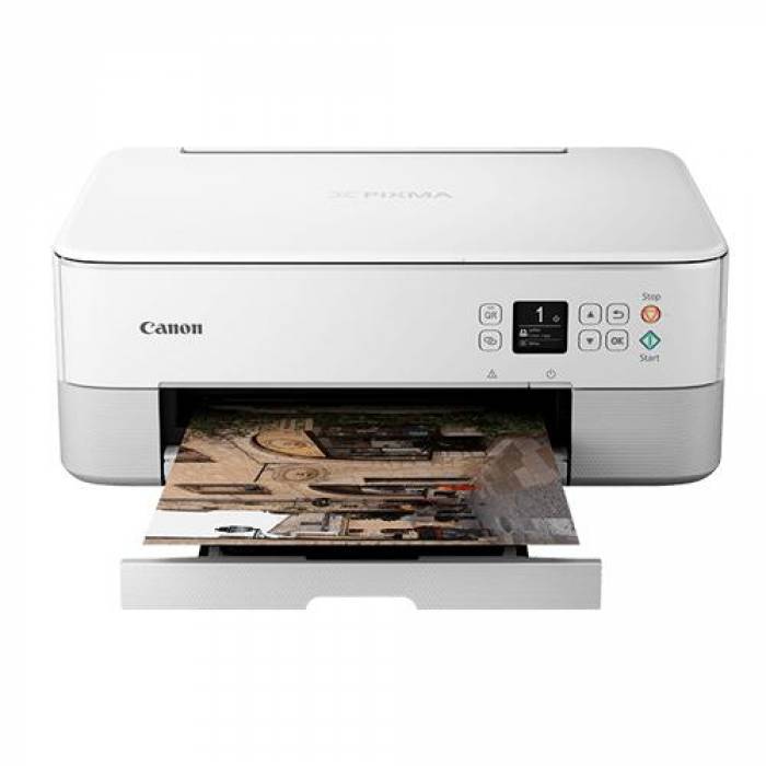 Multifunctional Inkjet Color Canon PIXMA TS5351, White