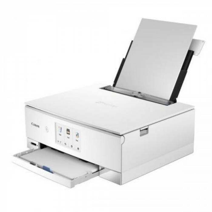 Multifunctional InkJet Color Canon PIXMA TS8351a, White