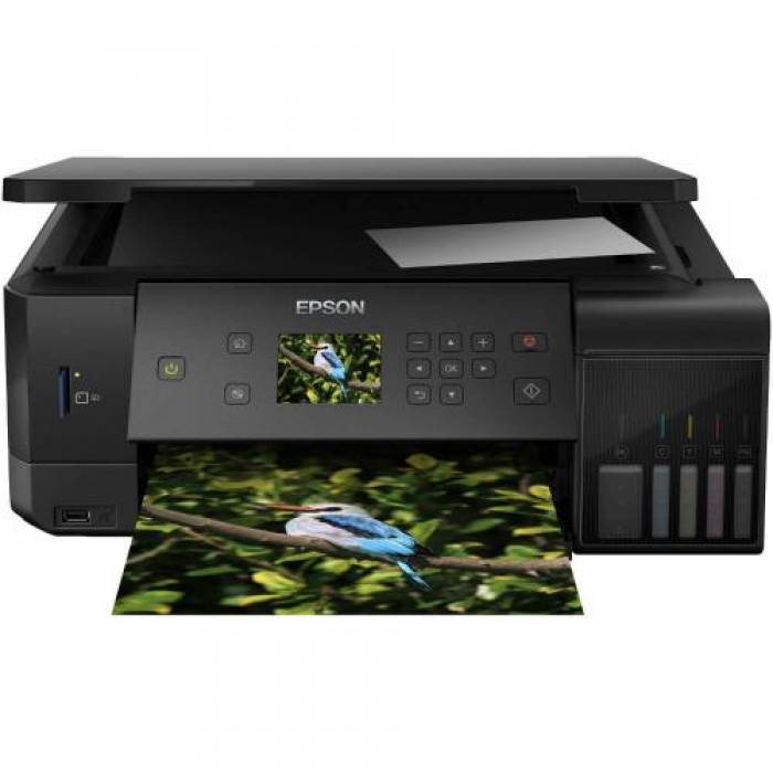 Multifunctional Inkjet color Epson EcoTank L7160, Black