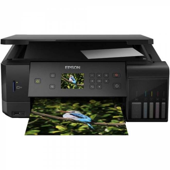 Multifunctional Inkjet color Epson EcoTank L7160, Black