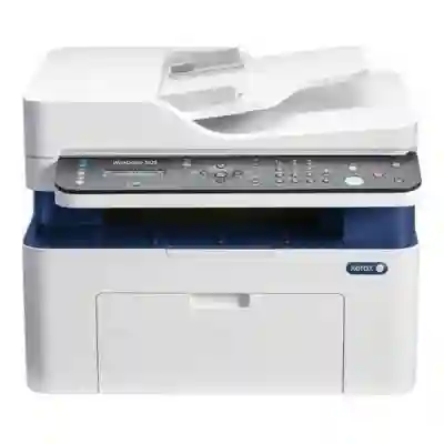 Multifunctional Laser Monocrom Xerox WorkCentre 3025NI, White