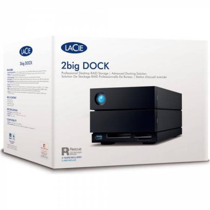 NAS LaCie by Seagate 2big Dock 40TB