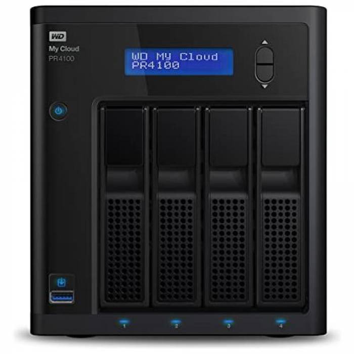 NAS Western Digital My Cloud Pro PR4100, 4GB, 40TB