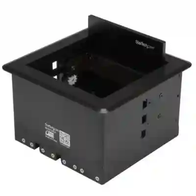 Organizator cabluri Startech BOX4CABLE, Black
