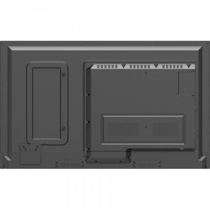 Pachet Display Interactiv Optoma 3751RK 75inch, 3840x2160pixeli, Android 8.0, Black + Adaptor wireless Optoma EP-AC1602, USB, White