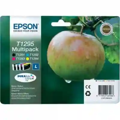 Pack Cartuse Cerneala Epson B/C/M/Y T12954012