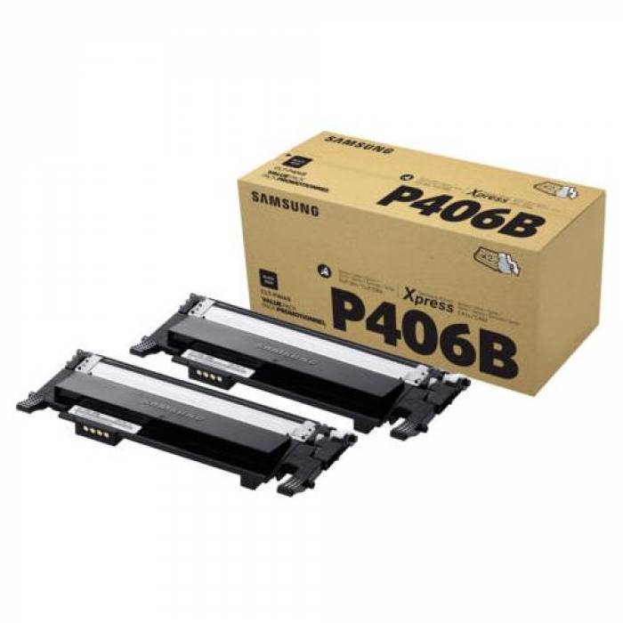 Pack Cartuse Toner Samsung Black CLT-P406B/ELS
