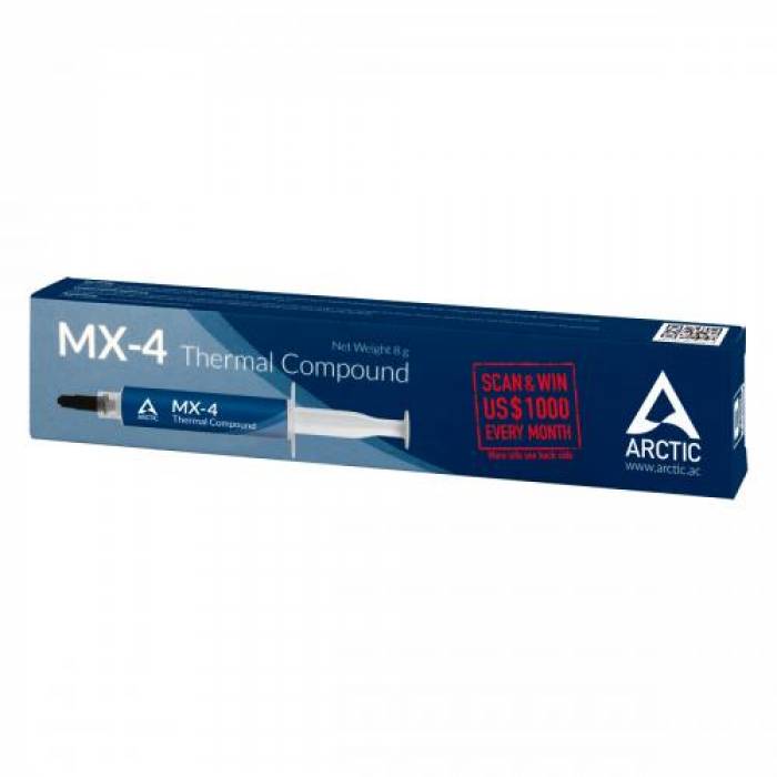 Pasta termoconductoare Arctic MX-4 2021, 8g