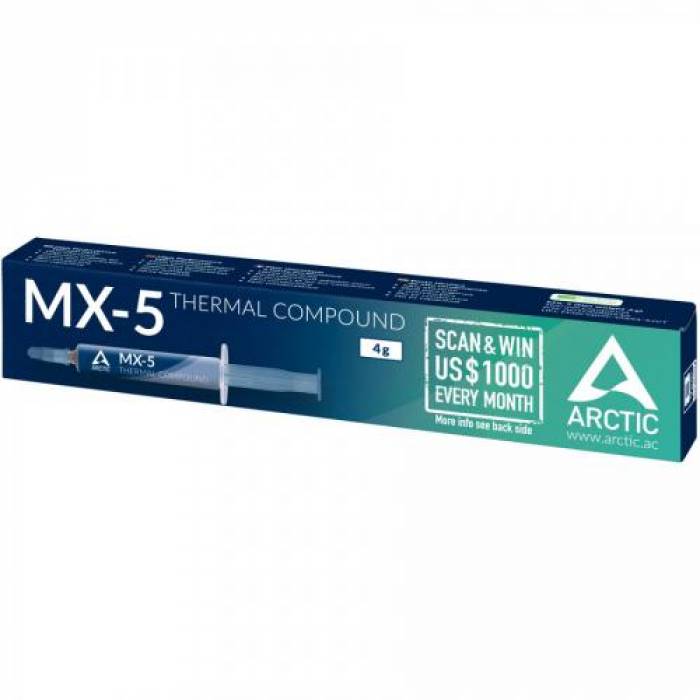 Pasta termoconductoare Arctic MX-5, 4g