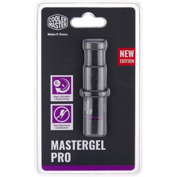 Pasta termoconductoare Cooler Master MasterGel Pro, 1.5g