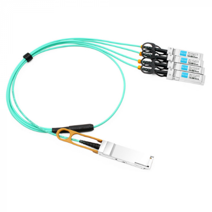 Patch cord Cisco QSFP-4X10G-AOC10M=, 10m, Blue