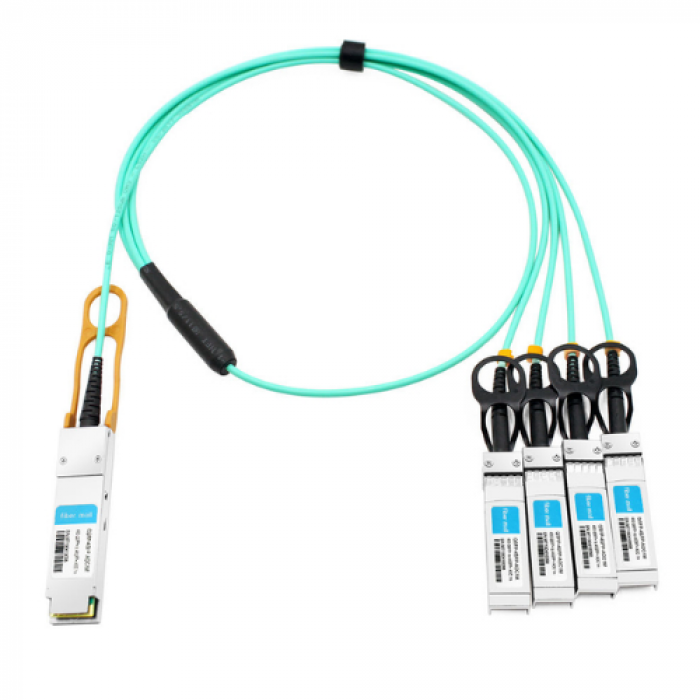 Patch cord Cisco QSFP-4X10G-AOC1M=, 1m, Blue