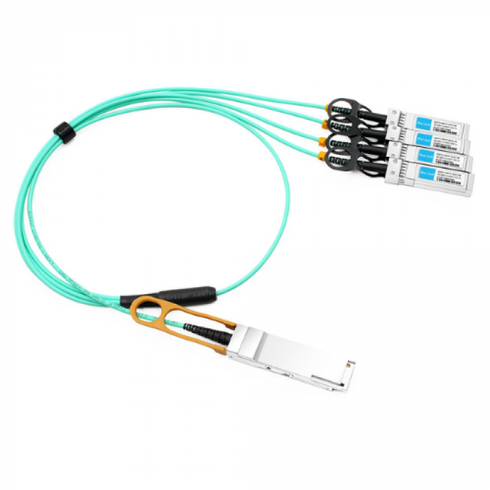 Patch cord Cisco QSFP-4X10G-AOC1M=, 1m, Blue