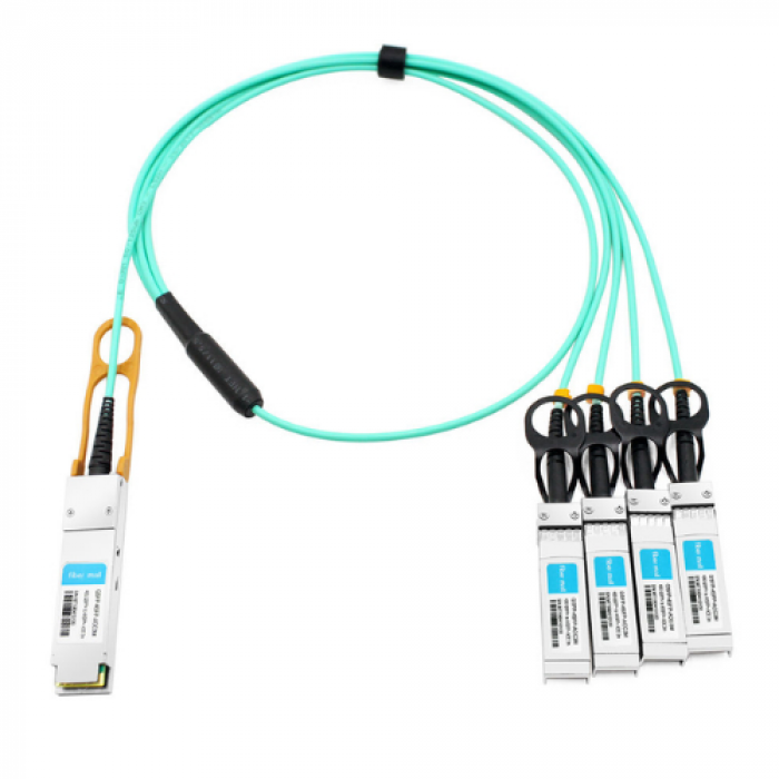 Patch cord Cisco QSFP-4X10G-AOC3M=, 3m, Blue