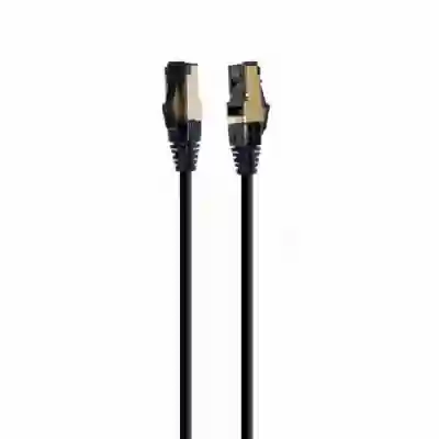 Patch Cord Gembird PP8-LSZHCU-BK-1.5M, S/FTP, Cat.8, 1.5m, Black