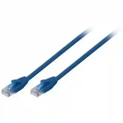 Patch Cord Lindy LY-48018, U/UTP, CAT6, 2m, Blue