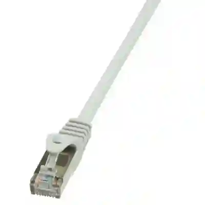 Patch cord Logilink CP1022D, S/FTP, Cat.5e, 0.5 m, Grey