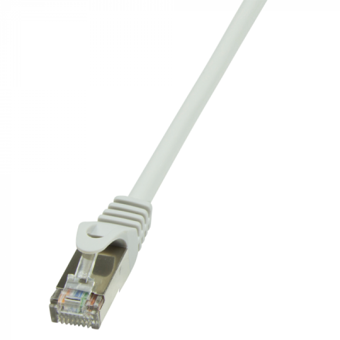 Patch cord Logilink CP1092D S/FTP, Cat.5e, 10 m, Grey