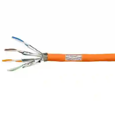 Patch Cord Logilink CPV0058, S/FTP, Cat7, 25m, Orange