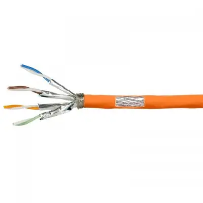 Patch Cord Logilink CPV0058, S/FTP, Cat7, 25m, Orange