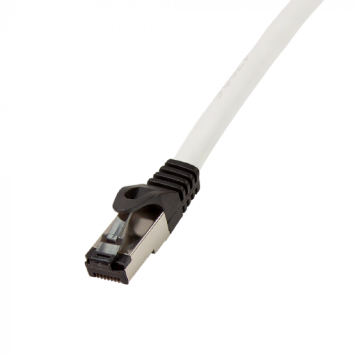 Patch cord Logilink CQ8092S PrimeLine S/FTP, Cat.8.1, 10m, Grey