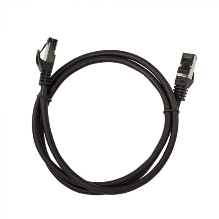 Patch cord Logilink CQ8103S PrimeLine S/FTP, Cat.8.1, 15m, Black