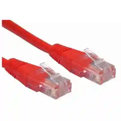 Patch Cord Spacer SP-PT-CAT5-0.5M-R, UTP, Cat5e, 0.5m, Red