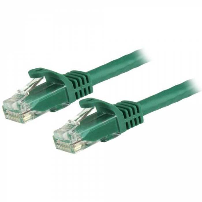 Patch Cord Startech N6PATC15MGN, Cat6, UTP, 15m, Green