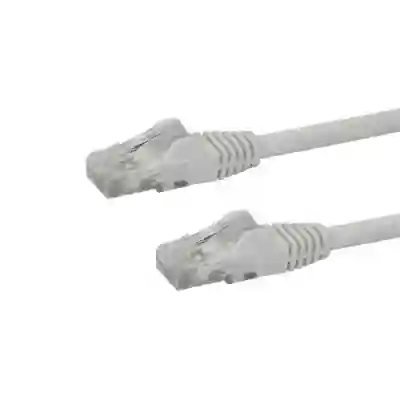Patch Cord Startech N6PATC1MWH, Cat6, UTP, 1m, White