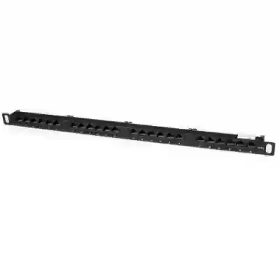 Patch Panel Startech PANELHU24, 19inch, 24x porturi, Black