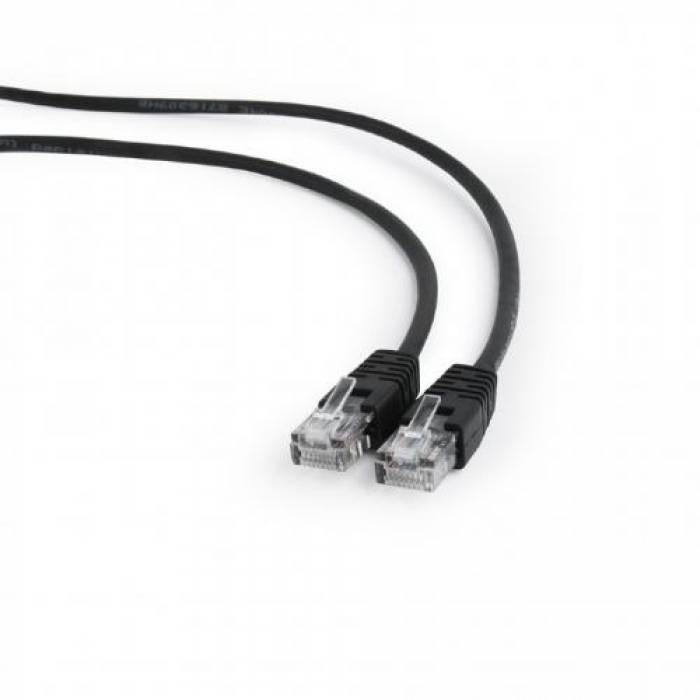 Patchcord Gembird, Cat.6, FTP, 0.5m, Black