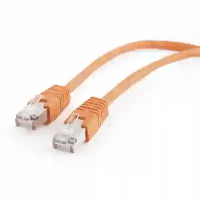 Patchcord Gembird, FTP, Cat.5e, 0.5m, Orange