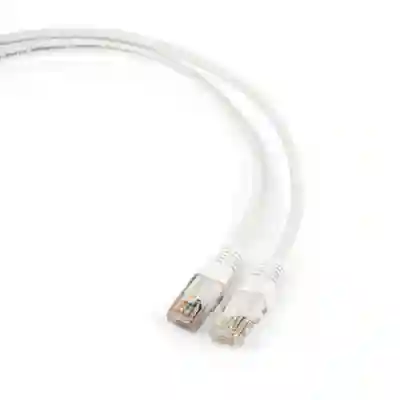 Patchcord Gembird PP12-7.5M, UTP, Cat5e, 7.5m, White