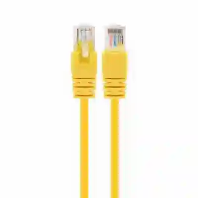 Patchcord Gembird PP6U-10M/Y, Cat6, UTP, 10m, Yellow