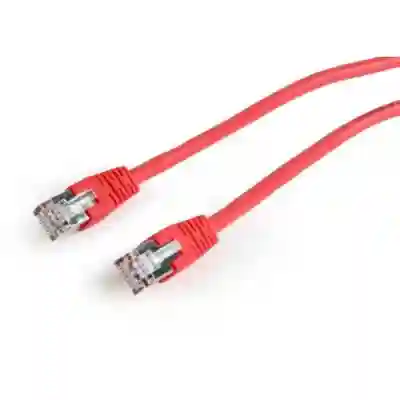 Patchcord Gembird RJ45, Cat.6, FTP, 0.5m, Red