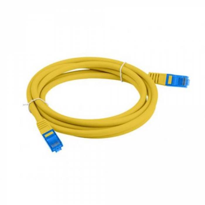 Patchcord Lanberg PCF6A-10CC-0100-Y, Cat.6A, S/FTP, 1m, Yellow