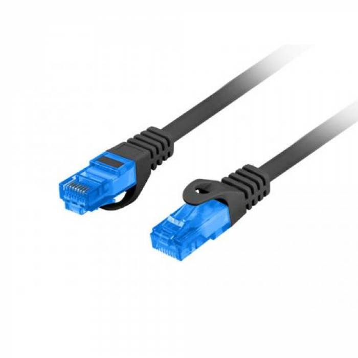 Patchcord Lanberg PCF6A-10CC-0150-BK, Cat6, S/FTP, 1.5m, Black