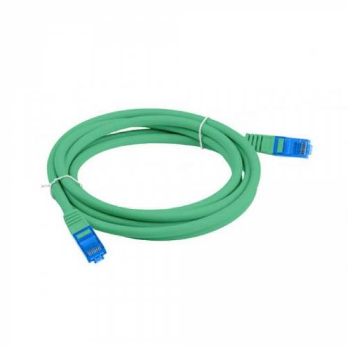 Patchcord Lanberg PCF6A-10CC-0200-G, Cat.6A, S/FTP, 2m, Green