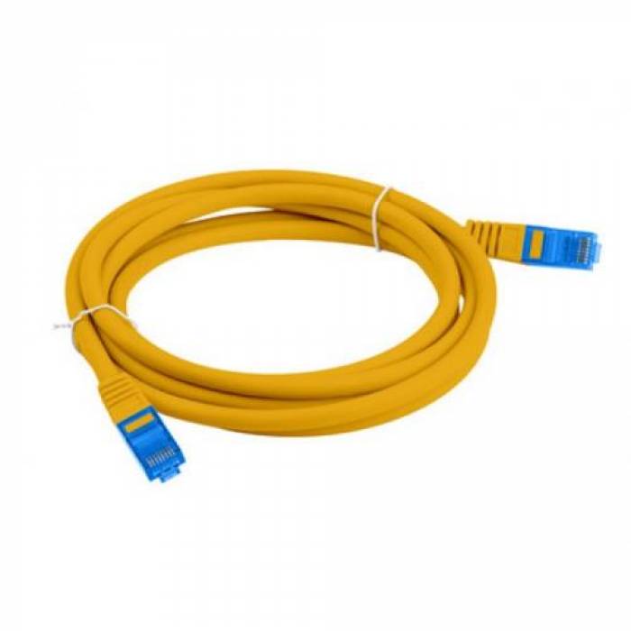 Patchcord Lanberg PCF6A-10CC-0200-O, Cat.6A, S/FTP, 2m, Orange