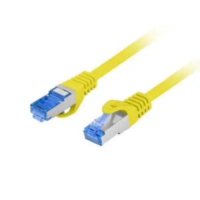 Patchcord Lanberg PCF6A-10CC-0200-Y, Cat.6A, S/FTP, 2m, Yellow