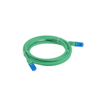 Patchcord Lanberg PCF6A-10CC-0300-G, Cat6A, S/FTP, 3m, Green