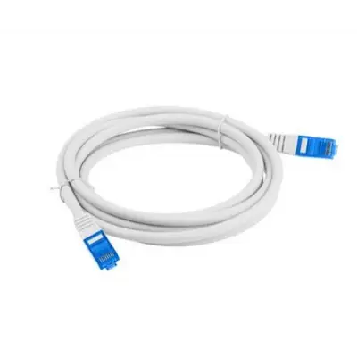 Patchcord Lanberg PCF6A-10CC-0300-S, Cat6a, S/FTP, 3m, Grey