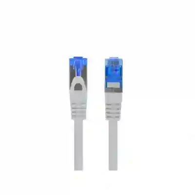 Patchcord Lanberg PCF6A-10CC-1500-S, Cat6a, S/FTP, 15m, Gray
