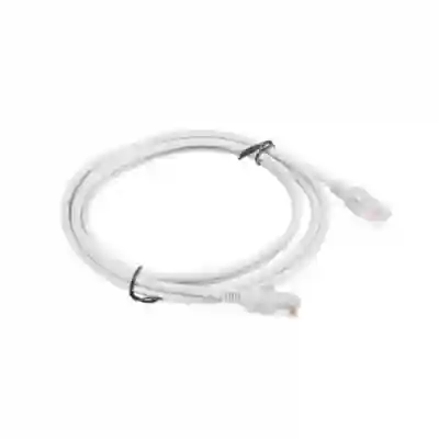 Patchcord Lanberg PCF6A-10CU-0100-S, Cat6a, S/FTP, 1m, Grey