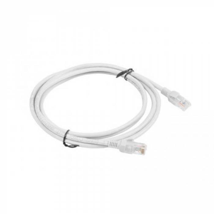 Patchcord Lanberg PCF6A-10CU-0100-S, Cat6a, S/FTP, 1m, Grey