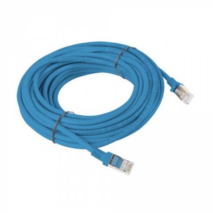 Patchcord Lanberg PCU5-10CC-3000-B, Cat5e, U/UTP, 30m, Blue