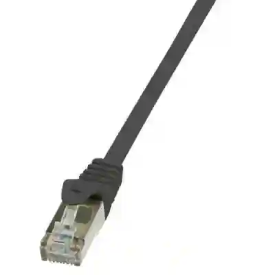 Patchcord LOGILINK, Cat.6 F/UTP EconLine, 0,5m, black