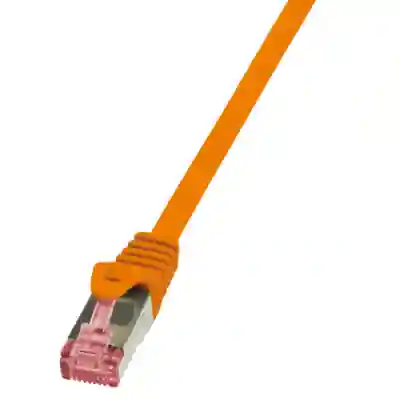 Patchcord Logilink, Cat.6, S/FTP, 7.5m, Orange