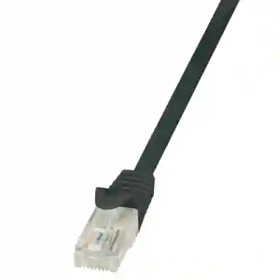 Patchcord Logilink, CAT5e, U/UTP, 1.5m, Black