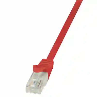 Patchcord Logilink, CAT5e, U/UTP, 1.5m, Red